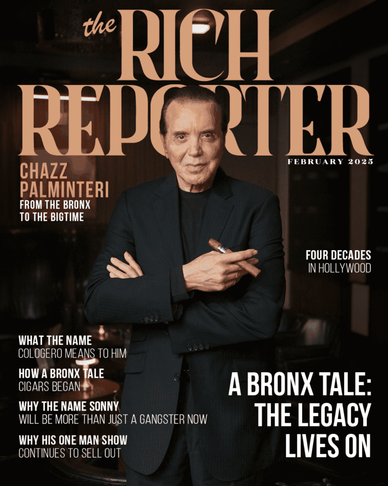 Chazz Palminteri — February Cover Issue